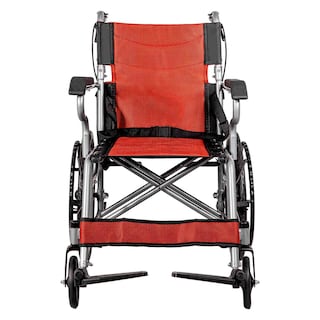 Foto 5 | Foto 5 | Silla Ruedas Plegable Aluminio Ligera Todo Terreno Premium Rojo Nanofort