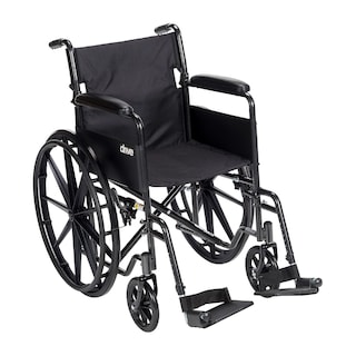 Foto 1 | Foto 1 | Silla De Ruedas Manual Drive Medical Asiento 18'' Ssp118fa Negro