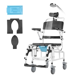 Foto 1 | Foto 1 | Silla De Ruedas De Ducha Vevor De Aleación De Aluminio De 17.5 Pulgadas Para Ducha - Venta Internacional.