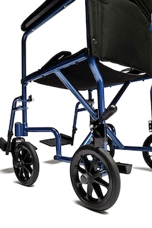 Foto 6 | Foto 6 | Silla De Ruedas De Transporte Lumex Everest & Jennings, Asiento De 19 Pulgadas, Azul - Venta Internacional.