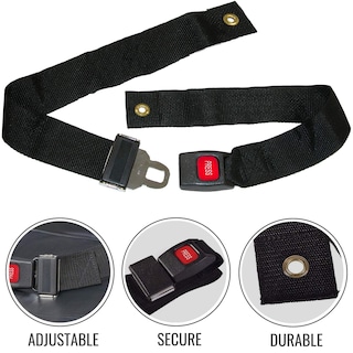 Foto 3 | Foto 3 | El Cinturón De Seguridad Y El Arnés De Seguridad Para Silla De Ruedas Dmi Se Ajustan A 41 Cm - Venta Internacional.