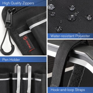 Foto 4 | Foto 4 | Bolsa Organizadora Lateral Para Silla De Ruedas Finpac Con Portavasos Negra - Venta Internacional.