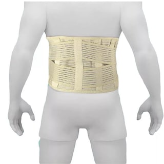 Foto 2 | Foto 2 | Faja Sacro-lumbar Ajustable Beige C/ Varillas Homecare