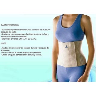 Foto 4 | Foto 4 | Faja Abdominal Elástica Post Parto Oppo Moldeada 5 Tallas