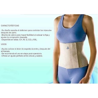 Foto 4 | Foto 4 | Faja Abdominal Elástica Post Parto Oppo Moldeada 5 Tallas