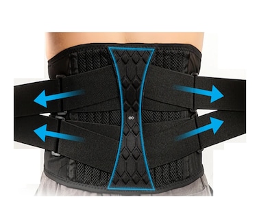 Foto 1 | Foto 1 | Cinturón De Apoyo Lumbar Faja Ideal Pará Carga Y Trabajo Talla: L Eo Safe Imports Esi-19369 Negro