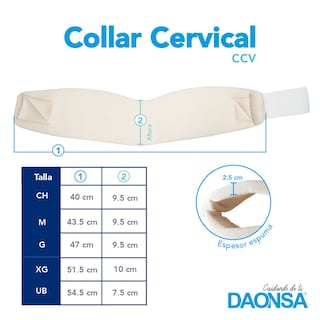 Foto 5 | Foto 5 | Collarin Cervical Daonsa de Tela para Adulto