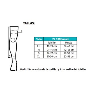 Foto 2 | Foto 2 | Media Normal Compresión Medio Muslo con Pie Cerrado Par