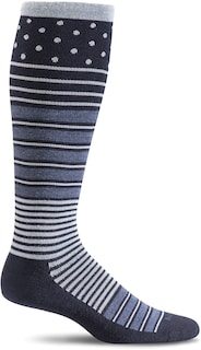 Foto 1 | Foto 1 | Calcetín De Compresión Sockwell Twister Firm Graduado Azul Marino M/l - Venta Internacional.