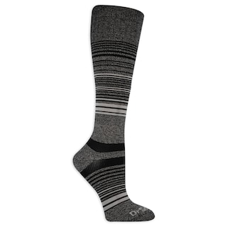 Foto 1 | Foto 1 | Calcetines De Compresión Dr. Scholl's Para Mujer, Altos Hasta La Rodilla, Negro/gris - Venta Internacional.