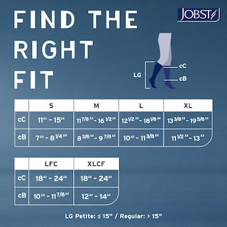 Foto 5 | Foto 5 | Medias De Compresión Jobst Relief De 15 A 20 Mm Hg Hasta La Rodilla - Venta Internacional.
