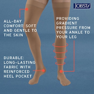 Foto 6 | Foto 6 | Medias De Compresión Jobst Relief De 15 A 20 Mm Hg Hasta La Rodilla - Venta Internacional.