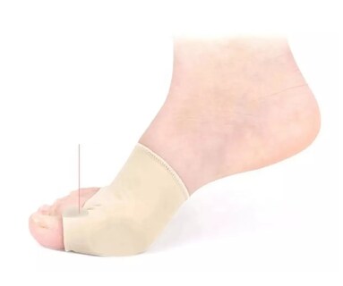 Foto 3 | Foto 3 | Corrector Ortopédico 2 Juanete Dedo Del Pie Separador Color Piel