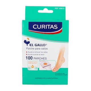 Foto 1 | Foto 1 | Parches para Callos Curitas El Gallo 100 Piezas