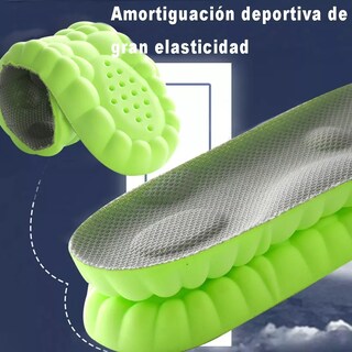 Foto 3 | Foto 3 | Plantilla Deportiva de Silicona Talla 42 Eo Safe Imports Esi-17056 Verde