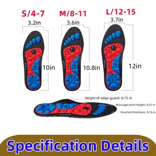 Foto 7 | Foto 7 | Plantillas Magnéticas Plantilla Magnética Transparente Para Masaje De Pies - Venta Internacional.