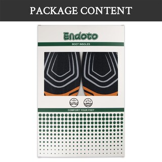 Foto 6 | Foto 6 | Bota Insoles Endoto Con Punta Cuadrada Para Zapatos Ariat M11.5 Para Hombre - Venta Internacional.