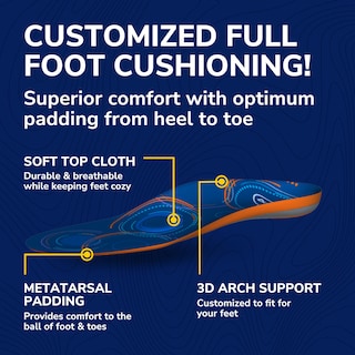 Foto 4 | Foto 4 | Plantillas Dr. Scholl's Custom Fit Comfort Cf 610 De Longitud Completa - Venta Internacional.