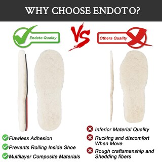 Foto 5 | Foto 5 | Plantillas De Repuesto Endoto Sheepskin Para Hombre Ugg, Talla 40 - Venta Internacional.