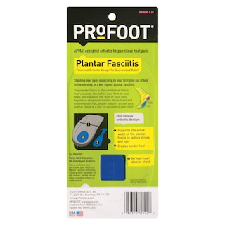 Foto 6 | Foto 6 | Plantillas Ortopédicas Profoot Para La Fascitis Plantar Y El Dolor De Talón - Venta Internacional.