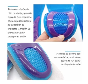 Foto 3 | Foto 3 | 3 Pares Xtellar Plantilla De Gel Para Ortopedica Absorción Eimpactos