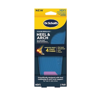 Foto 1 | Foto 1 | Ortotics Dr. Scholl's Heel & Arch Para Aliviar El Dolor Durante Todo El Día Para Hombres - Venta Internacional.