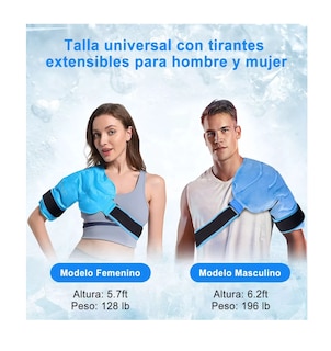 Foto 3 | Foto 3 | Compresa de Gel Burkey Azul