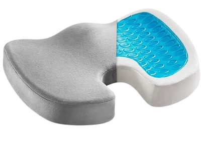 Foto 1 | Foto 1 | Cojín de Gel de Espuma Malubero color Gris Viscoelástica para Coxis y para Auto Silla