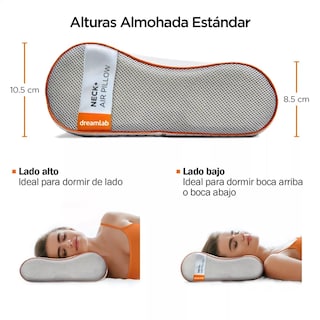 Foto 3 | Foto 3 | Almohada Ortopédica Dreamland color Blanco Memory Foam Gel Neck