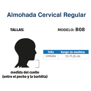 Foto 5 | Foto 5 | Almohada Cervical Regular Postura Espuma Flexible Tynor B08