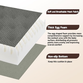 Foto 4 | Foto 4 | Cojín para Sillón Reclinable Hombysde Espuma Gris - Venta Internacional