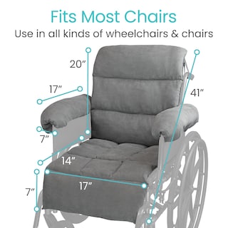 Foto 3 | Foto 3 | Cojín Para Silla De Ruedas Que Alivia Cómodamente El Dolor De Espalda - Venta Internacional.