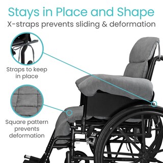 Foto 4 | Foto 4 | Cojín Para Silla De Ruedas Que Alivia Cómodamente El Dolor De Espalda - Venta Internacional.