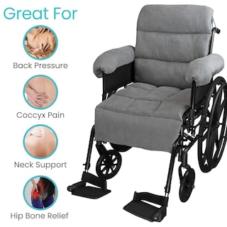 Foto 5 | Foto 5 | Cojín Para Silla De Ruedas Que Alivia Cómodamente El Dolor De Espalda - Venta Internacional.
