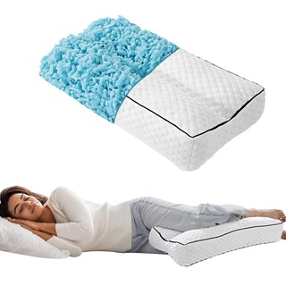 Foto 1 | Foto 1 | Almohada Viscoelástica Hombys Para Personas Que Duermen De Lado, Color Blanco - Venta Internacional.