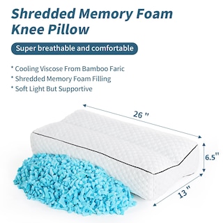 Foto 2 | Foto 2 | Almohada Viscoelástica Hombys Para Personas Que Duermen De Lado, Color Blanco - Venta Internacional.