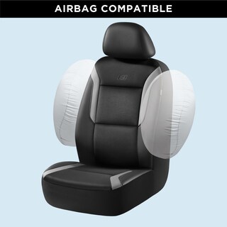 Foto 5 | Foto 5 | Fundas Para Asientos De Coche Skechers Memory Foam Air Cool Mesh Grey - Venta Internacional.