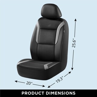 Foto 7 | Foto 7 | Fundas Para Asientos De Coche Skechers Memory Foam Air Cool Mesh Grey - Venta Internacional.
