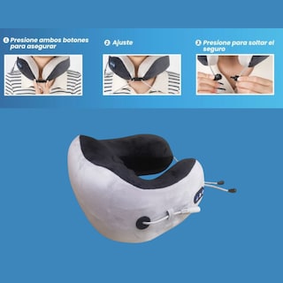 Foto 8 | Foto 8 | Cojin Soporte Para Cuello Con Sistema De Masaje