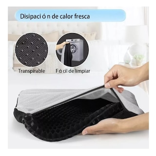 Foto 4 | Foto 4 | Cojines Para Sillas De Gel Belug Negro