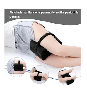 Foto 3 | Foto 3 | Almohada Para Piernas Rodillas Ortopédica Ergonómica Multifunción Negro