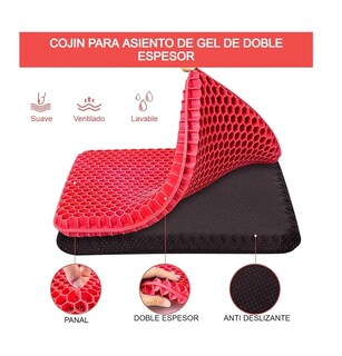 Foto 2 | Foto 2 | Cojín Lab.G Rojo para Silla