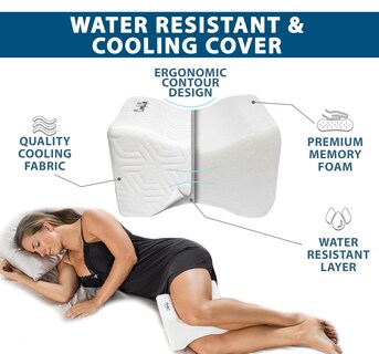 Foto 4 | Foto 4 | Almohada De Rodilla Comfilife Cooling Leg Para Personas Que Duermen De Lado Con Correa - Venta Internacional.