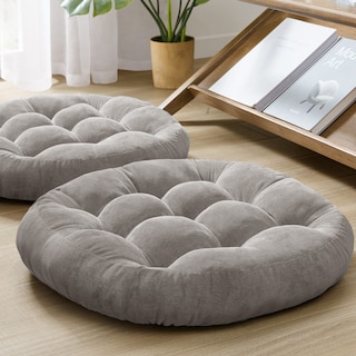 Foto 1 | Foto 1 | Juego De Almohadas De Suelo Degrees Of Comfort Espuma Viscoelástica 22 Pulgadas Gris X2 - Venta Internacional.