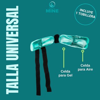 Foto 7 | Foto 7 | Tobillera Férula Con Aire Y Gel Para Esguince | Soporte De Tobillo Terapía Frío | Compresión Y Estabilizador Ortopédico