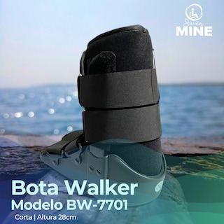 Foto 5 | Foto 5 | Bota Walker Corta Sin Aire Bw-7701 (28cm Altura) | Férula De Inmovilización Para Tobillo Y Pie