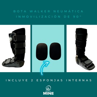 Foto 5 | Foto 5 | Bota Walker Larga (45cm) | Neumática Con Aire Bw-7704 | Ferula