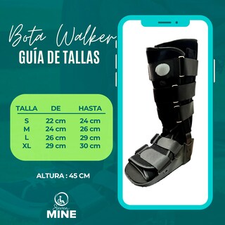 Foto 6 | Foto 6 | Bota Walker Larga Seven Neumática con Aire Bw-7704