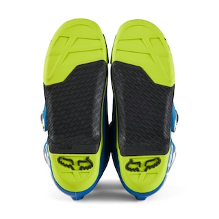 Foto 6 | Foto 6 | Botas De Motocross Fox Racing Motion Azul/amarillo Talla 12 - Venta Internacional.