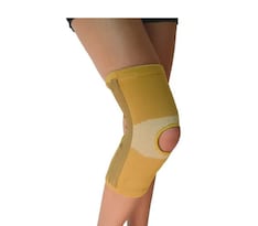 Rodillera Con Varillas Flexibles Ortopedica Elastica Mediana